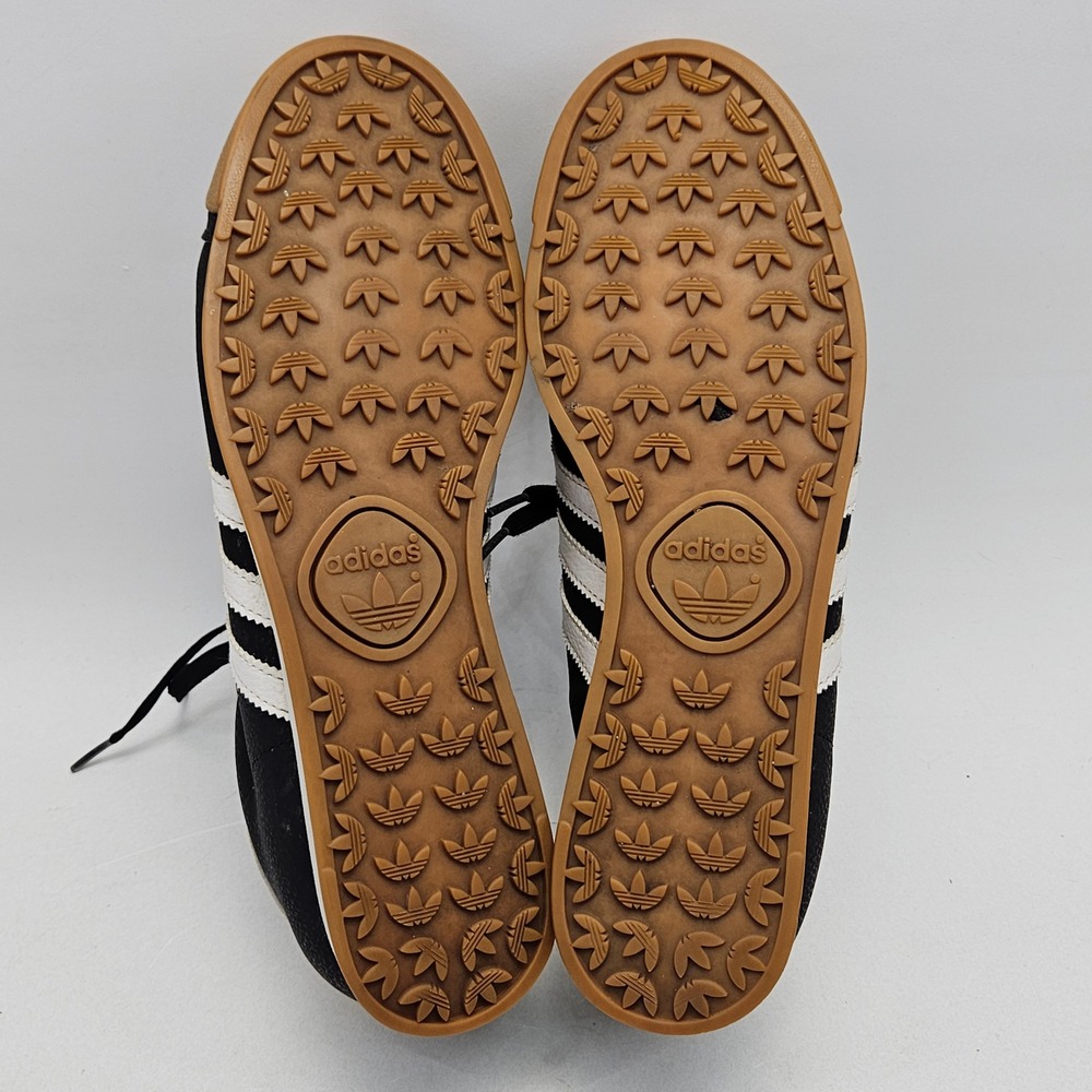 Adidas Samoa Mens Black White Gum Sole C77038 Size 10 Low Top Retro year 2015 - Picture 6 of 13